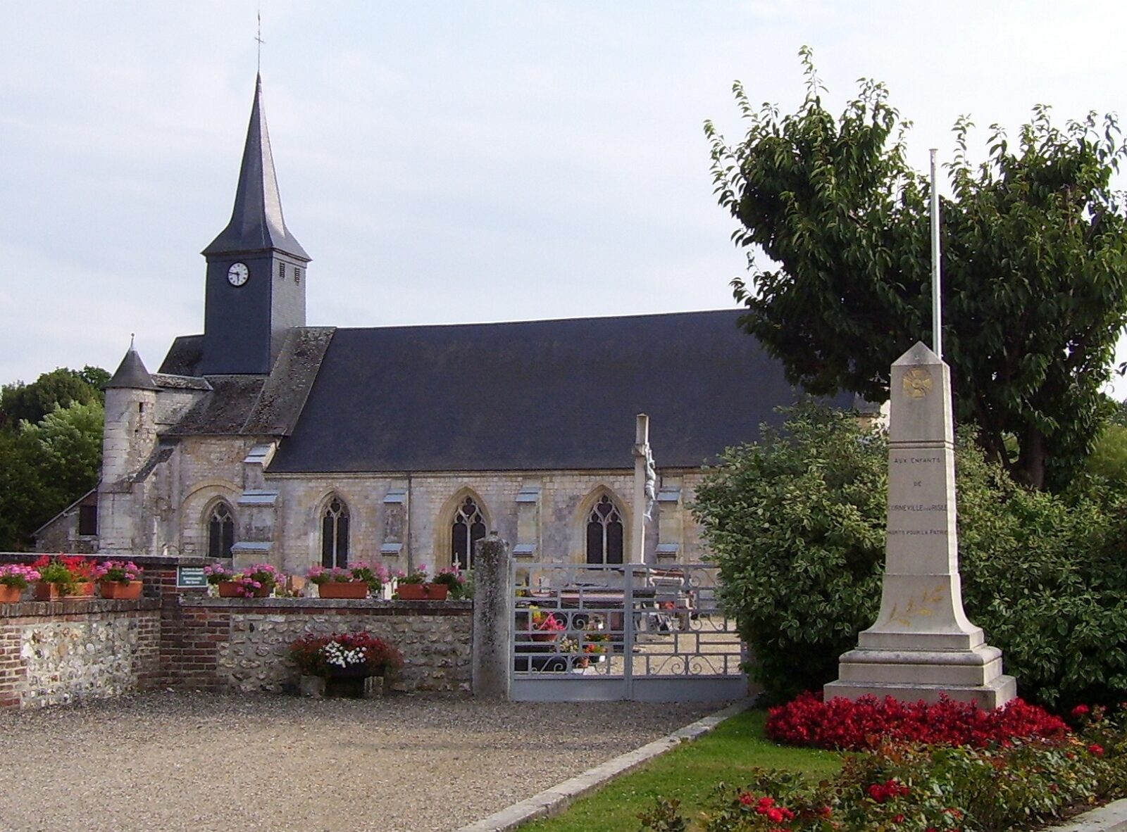 église corneville sur risle