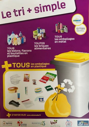 schéma tri sélectif